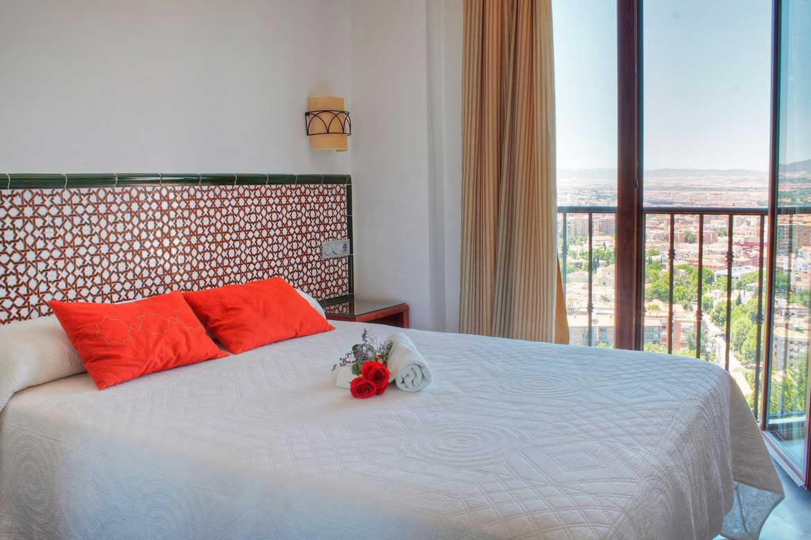 hotel romántico en Granada
