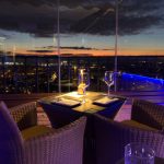 cena romántica en Granada
