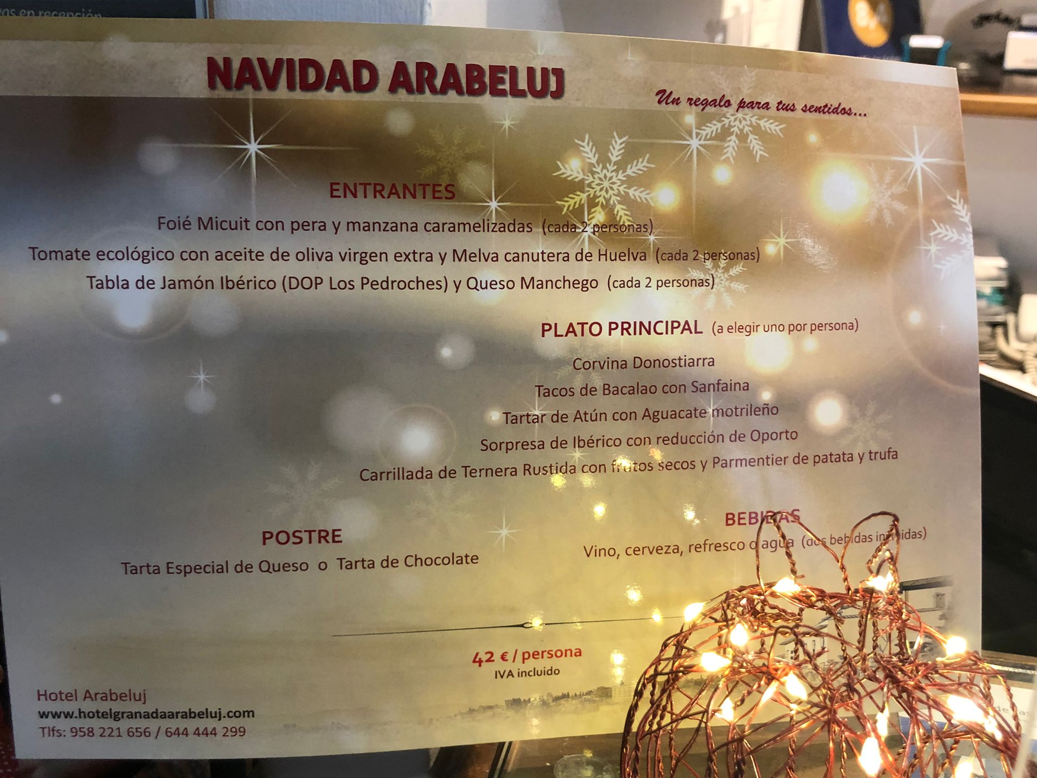 Menú Navidad 23